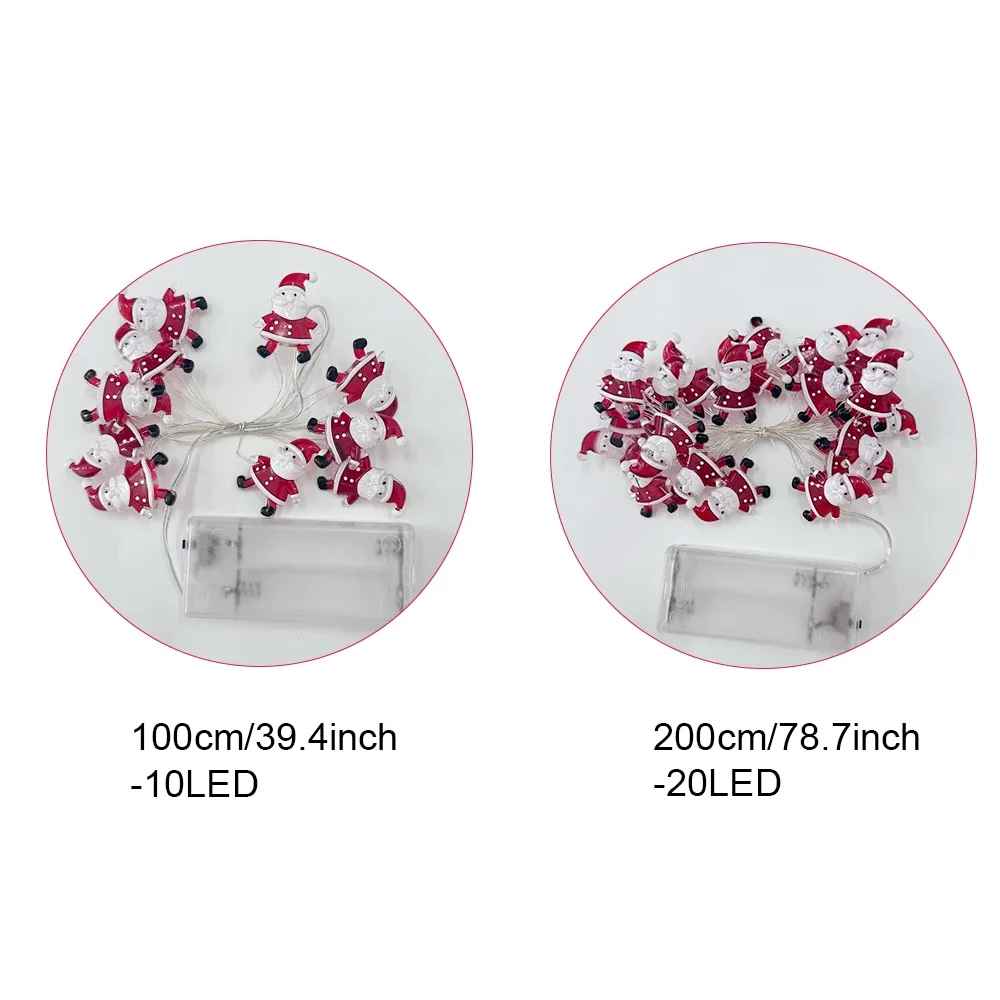 Festive LED Snowman String Lights – Christmas & New Year Home Decor (2025/2026)