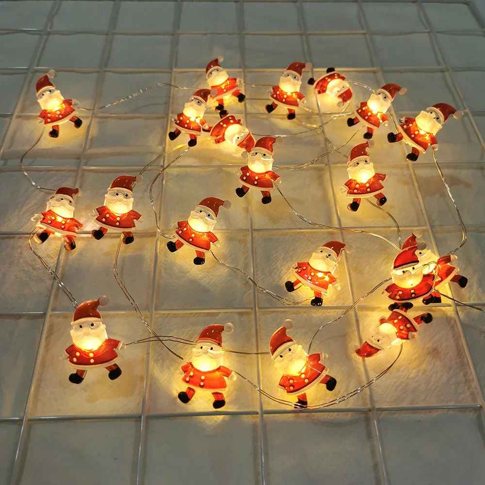 Festive LED Snowman String Lights – Christmas & New Year Home Decor (2025/2026)